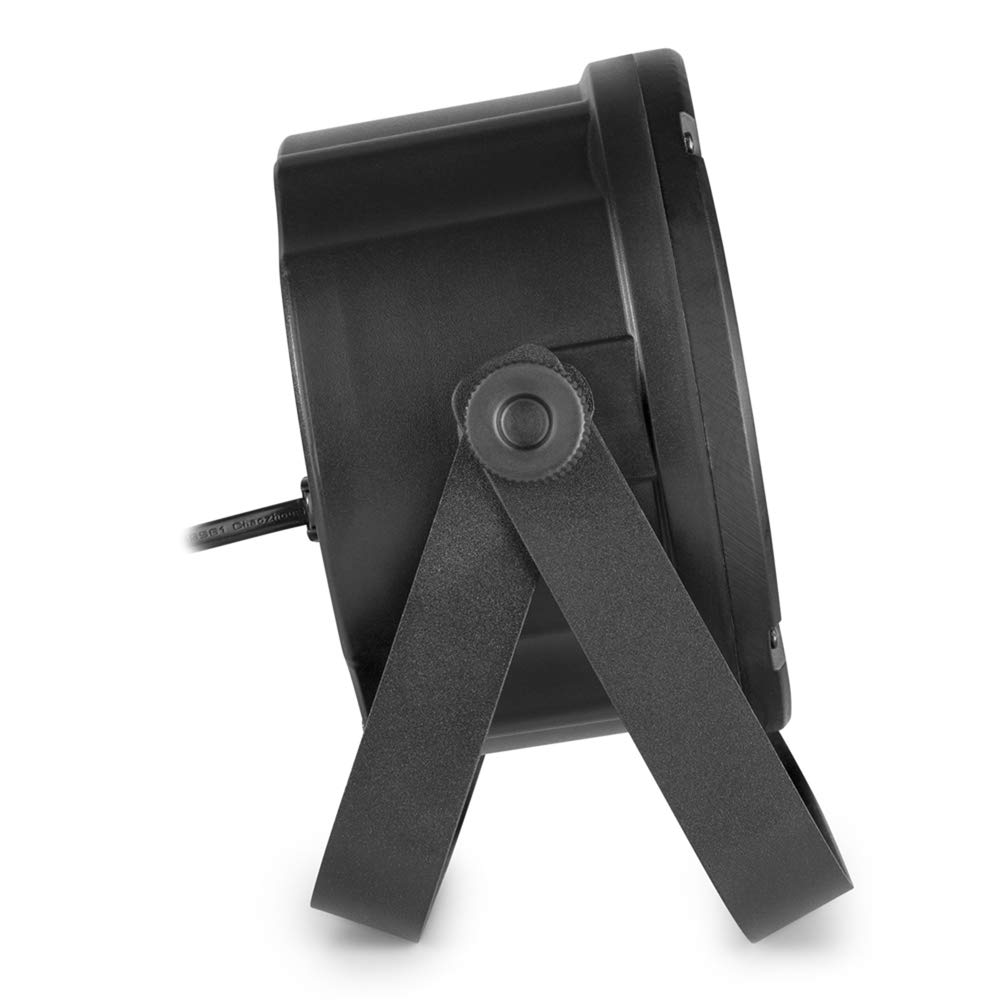 BeamZ SLIMPAR30 UV LED Projecteur PAR - 6 LEDs 2W UV, Shows Lumineux Préprogrammés, Mode Auto Avec Sensibilite Reglable