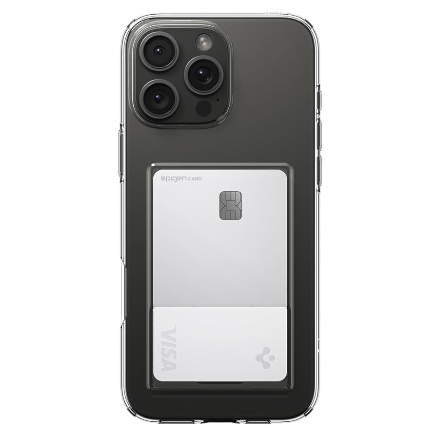 Amazon.co.jp: Spigen iPhone 16 Pro ケース カード収納 軽量