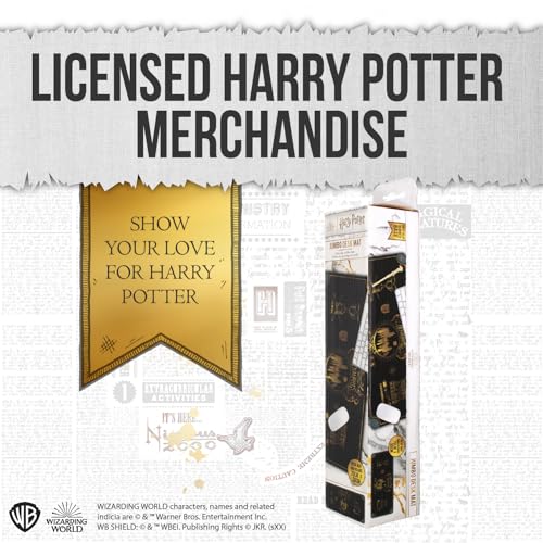 Harry Potter Jumbo Desk Mat neopreno negro XL 70x30 cm miniatura 6
