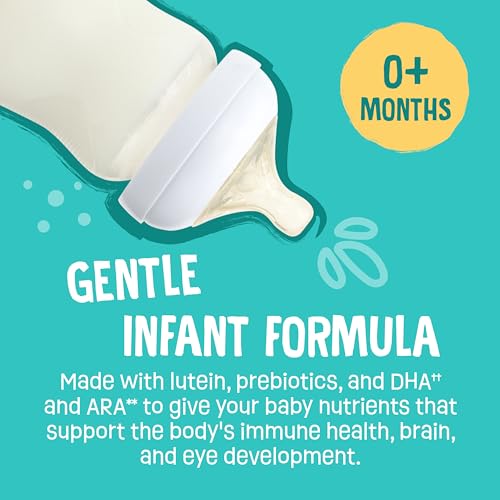 Earth's Best Organic Gentle Infant Formula for Babies 0-12 Months, Milk-Based Powder Formula with Iron, Omega-3 DHA, and Omega-6 ARA, 21 Ounce Container - Image 3