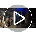 Haunted Hill Farm 6.7-Ft Animatronic Mausoleum by Tekky, Halloween Animatronic, Spooky House Wall Decoration, Creepy Indoor & Covered Outdoor Party Decor Motion-Activated Lights & Sound, LifeSize