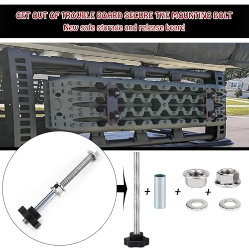 Sandbleche-Einbausatz für X-BULL, Fieryred und Bunker Industry, Korrosionsbeständig, Anfahrhilfe Wohnmobil