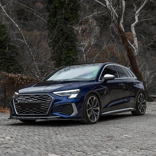 Alerón delantero negro brillante para Audi A3 S3 8Y, estilo deportivo