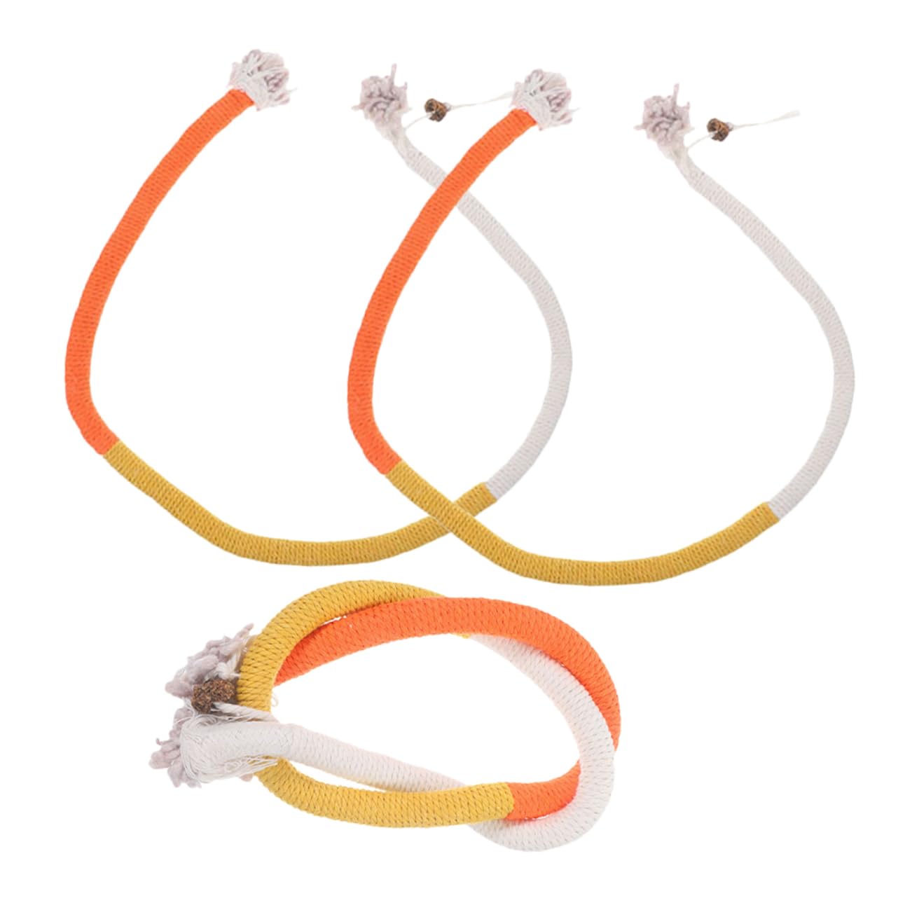 Sosoport 12pièces Jouets à pour avec Herbe à Chat Jouets Corde pour Et Intérieur