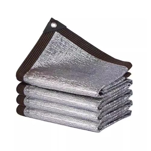 XYXHEII 85~95% Red De Sombra De Jardín 6x6m, Papel De Aluminio Ligero Y Transpirable Malla Sombreadora, Vela De Sombra, Toldo Parasol Aislante para Invernadero