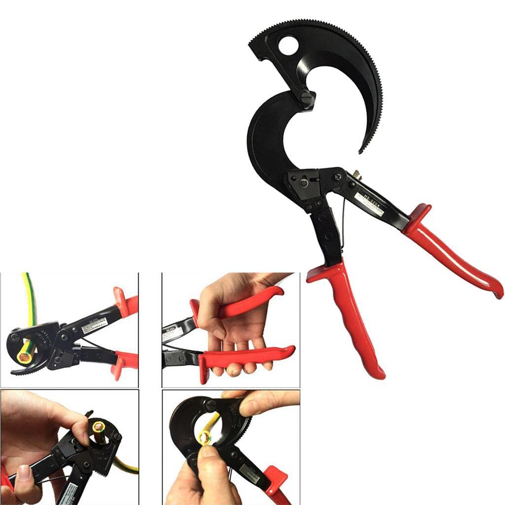 Heavy Duty Ratchet Cable Cutter up to 400mm2 Ratcheting Wire Cut Hand