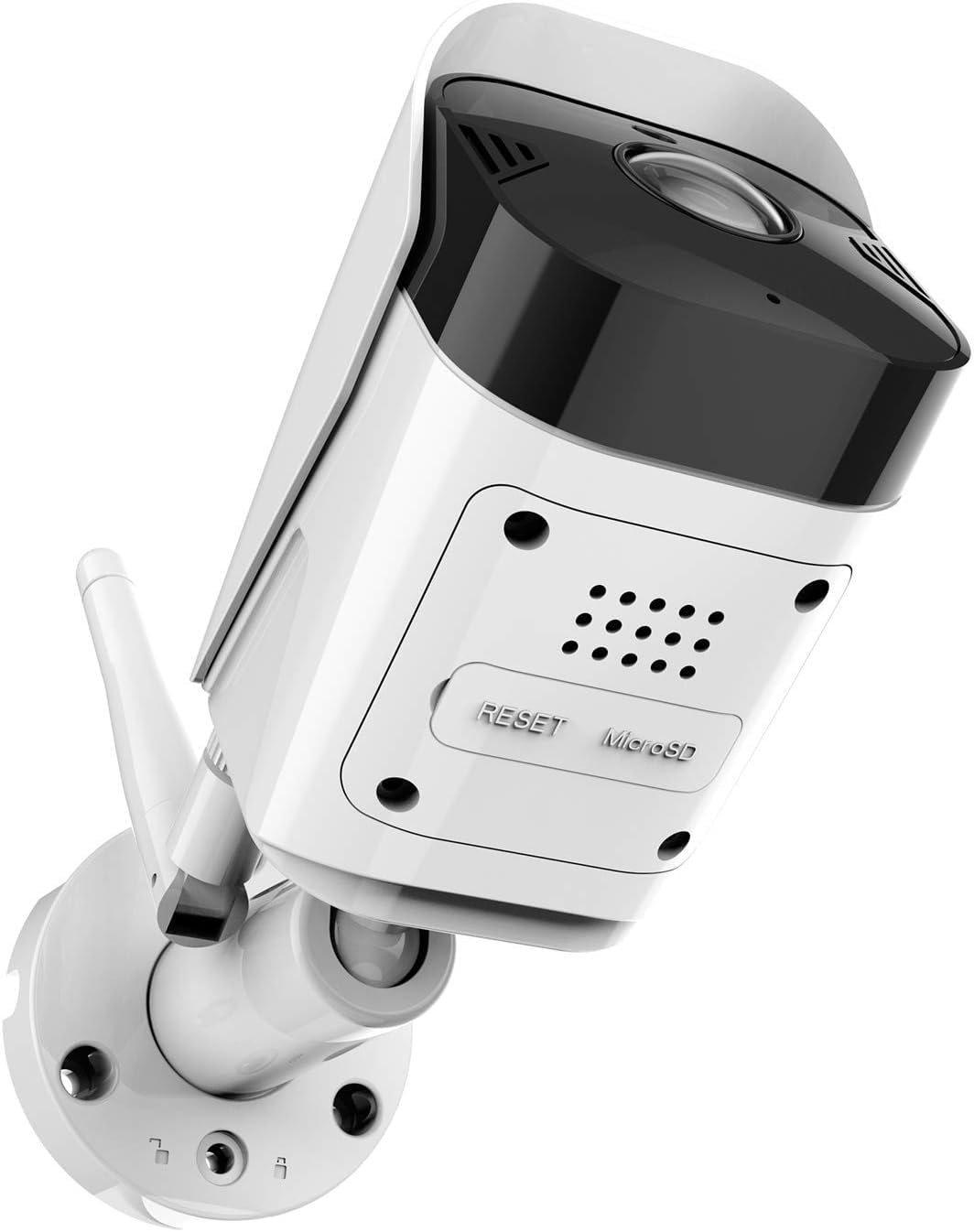 HeyCam Bull - Telecamera IP Wi-Fi da Esterni/Interni 1080p, Risoluzione HD 2MP, Protezione IP65, Visione Notturna, Audio Bidirezionale, Compatibile con Alexa e Google Assistant