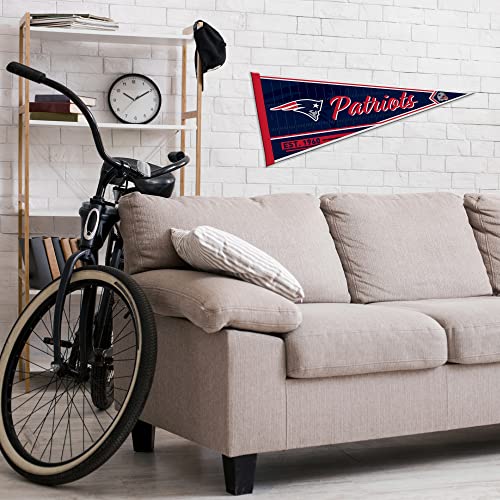 Image of Rico Industries NFL Football Classic 12 inch x 30 inch Felt Wall Decor Pennant - Great for Home /Bed Room /Man Cave Decor
