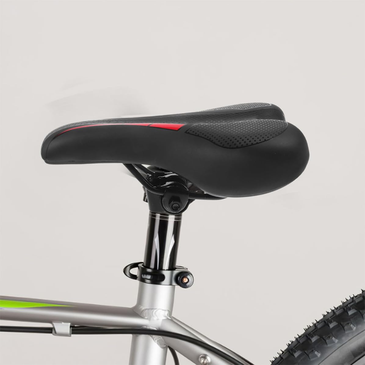 WOONEKY 2 Piezas Sillín de Repuesto para Bicicleta Negro PU PP