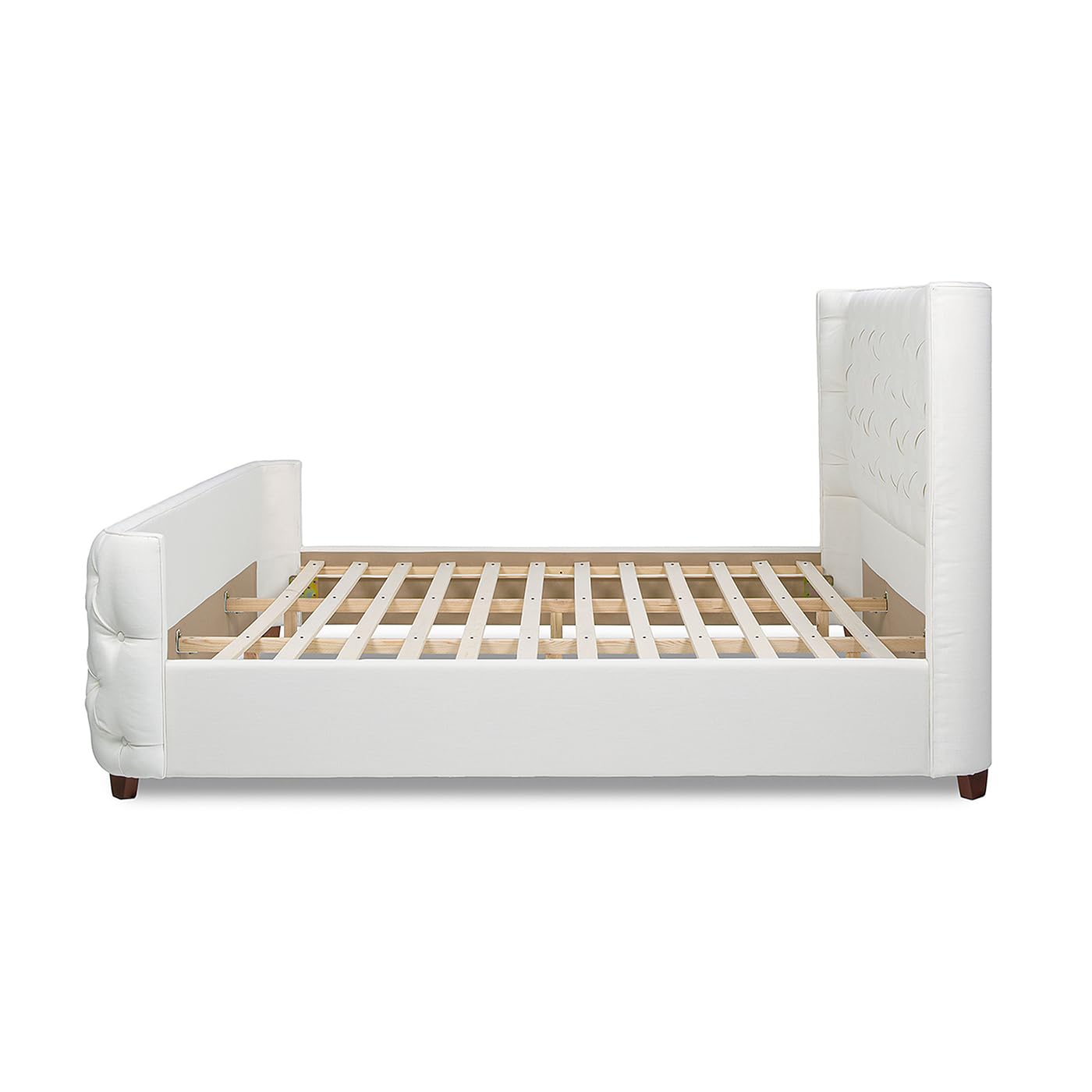 Amazon.com: Jennifer Taylor Home Harmonie King Tufted Panel Bed