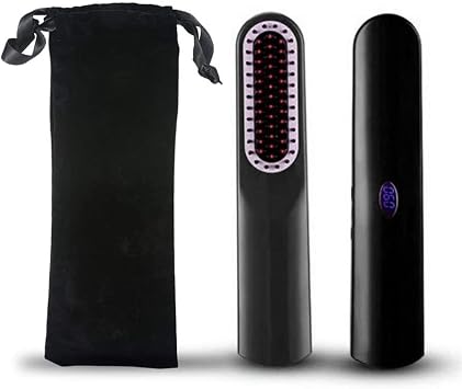 Men Beard Straightener Women Hair Straightening Brush Heating Comb Electric Hairbrush Smoothing Iron