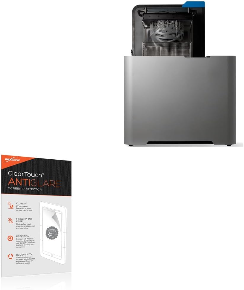 BoxWave Screen Protector Compatible With Formlabs Form Wash L V1 (5 in) - ClearTouch Anti-Glare (2-Pack), Anti-Fingerprint Matte Film Skin