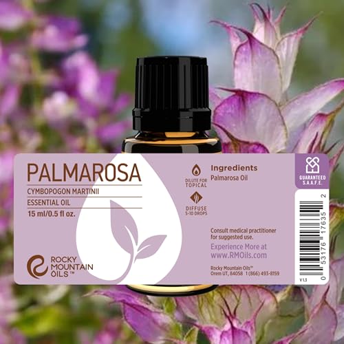 Rocky Mountain Oils Palmarosa 15 ml Aceite Esencial Natural miniatura 2