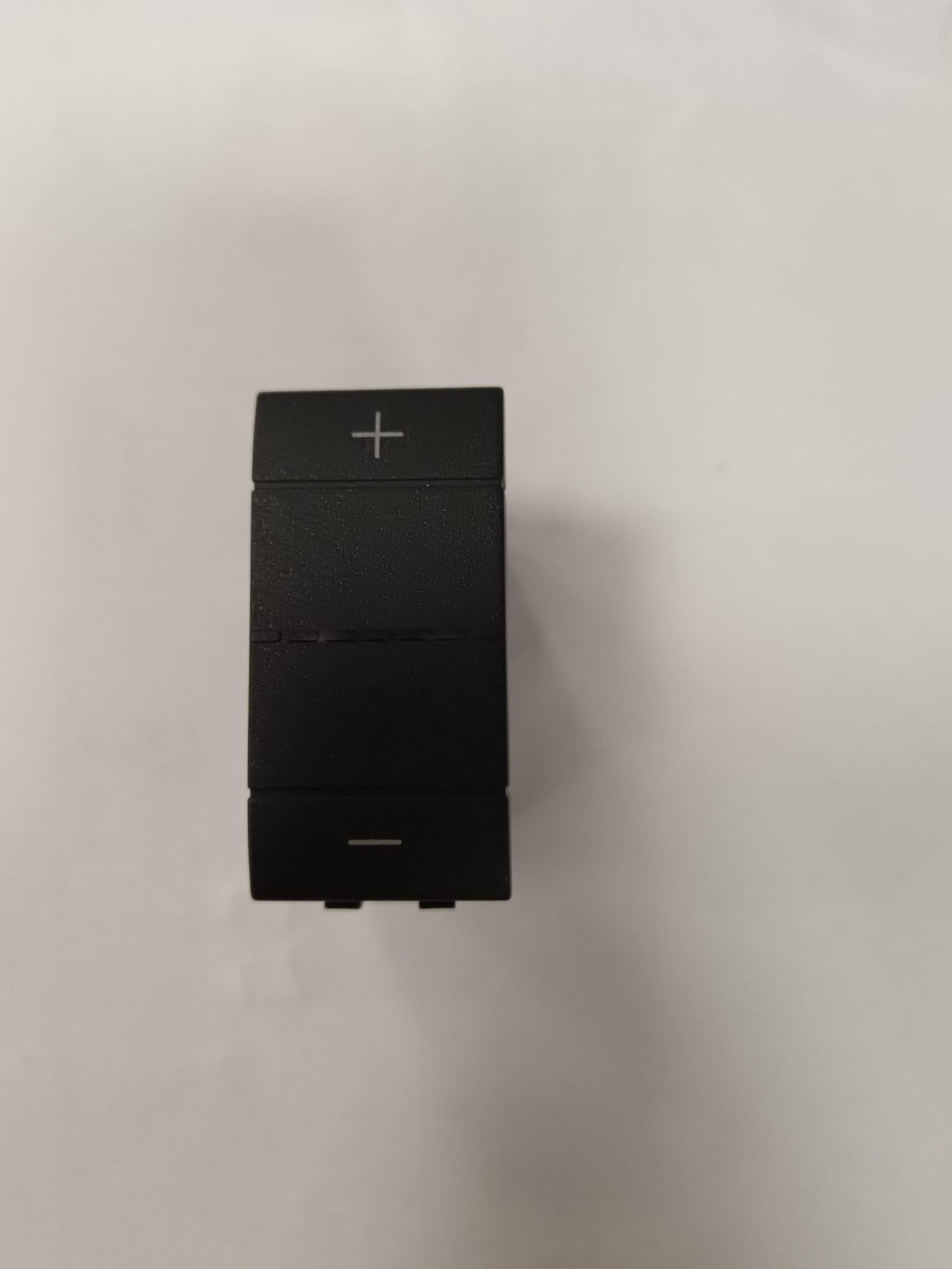 Bticino Dimmer universale a pulsante Livinglight 1 modulo 3 fili antracite L4411N - L4418