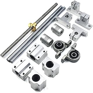 Mergorun 200mm Horizontal Optical Axis & 8mm Lead Screw Dual Rail Shaft Support