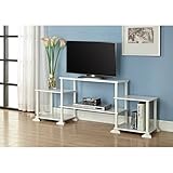 Mainstay` No-Tool Assembly 3-Cube Entertainment Center for TVs up to 40 (White)