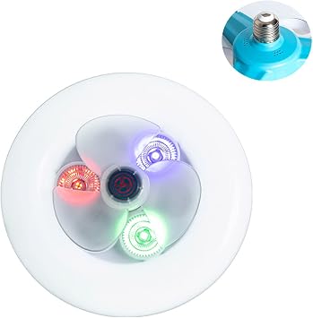 Ceiling Fans with Lights Dimmable LED Cold Color Light Low Profile Ceiling Fan