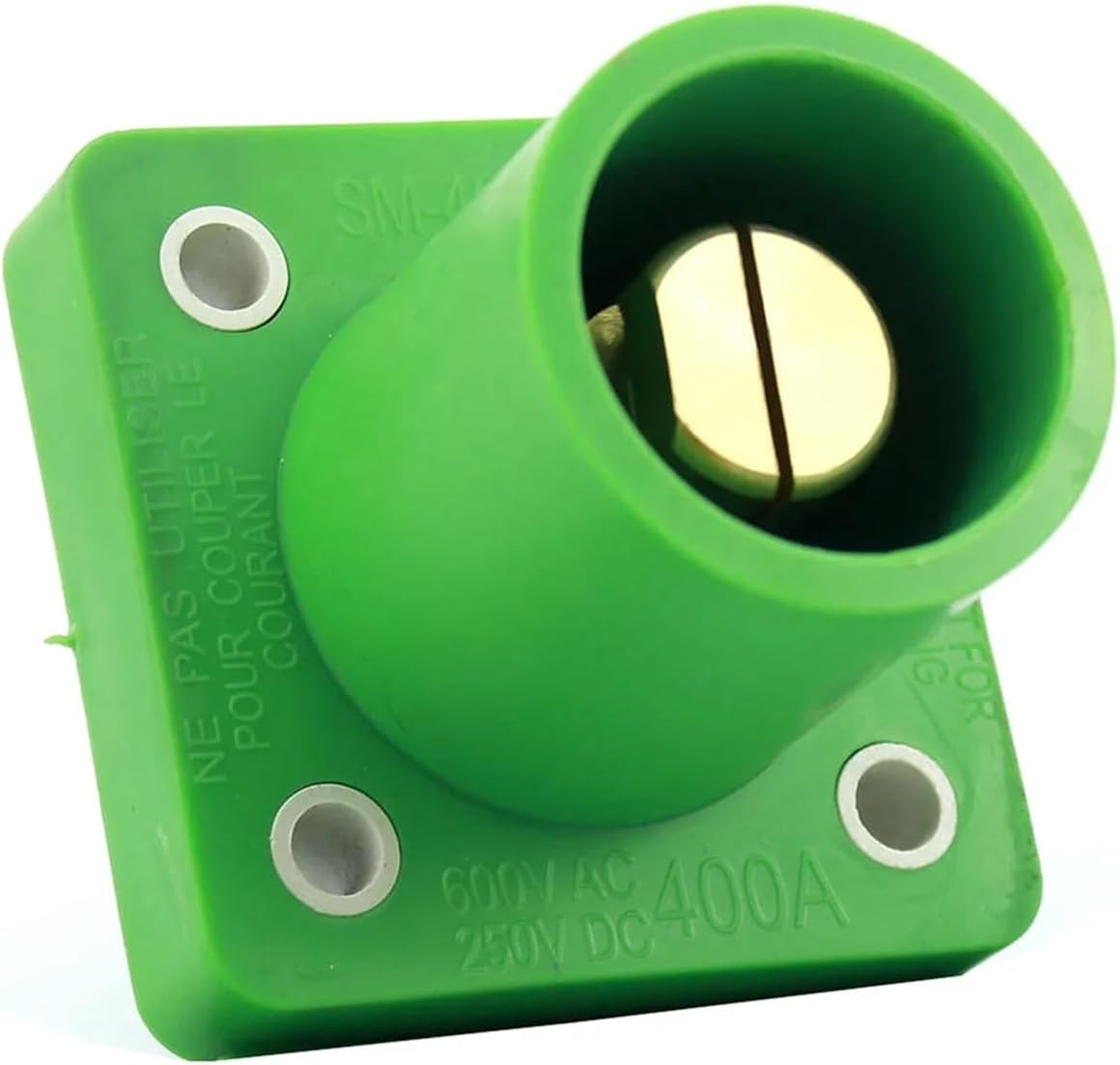400 Male Socket Single Pole Power Connector Panel Mount Camlock Factory Directly(Red)
