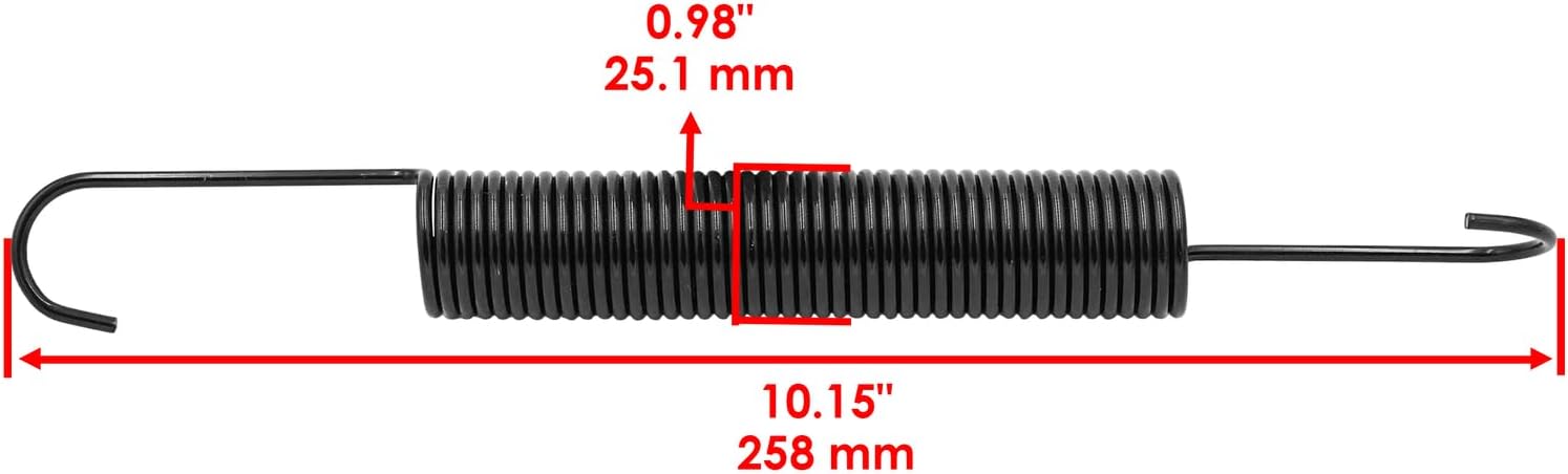 Replacement for Extension Spring for John Deere X748 X300 X304 X324 X330 X340 X350 X350 X350R Mod-C26C-63066