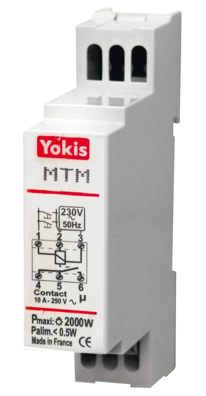 MTM2000M Minuterie lumières SCALE2000W 5454361 temporisateur rail DIN tableau