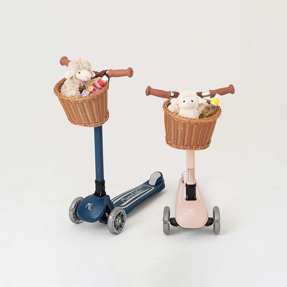 子供自転車 前面バスケット付き Amazon | MomnLittle 前かご フロントバスケット 自転車 前掛け