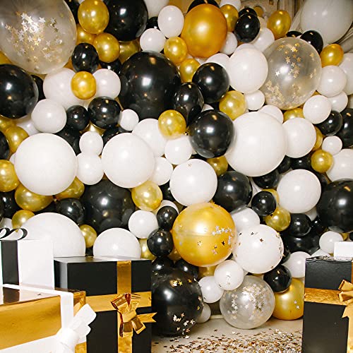 White Balloons 5 Inch 12 Inch 80 Pcs White Party Latex Balloon Birthday Baby Shower Engagement Wedding Party Decorations #TOP2