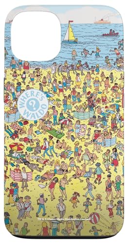 ウォーリーをさがせ! the Beach Scene Front & Back スマホケース iPhone 13 用