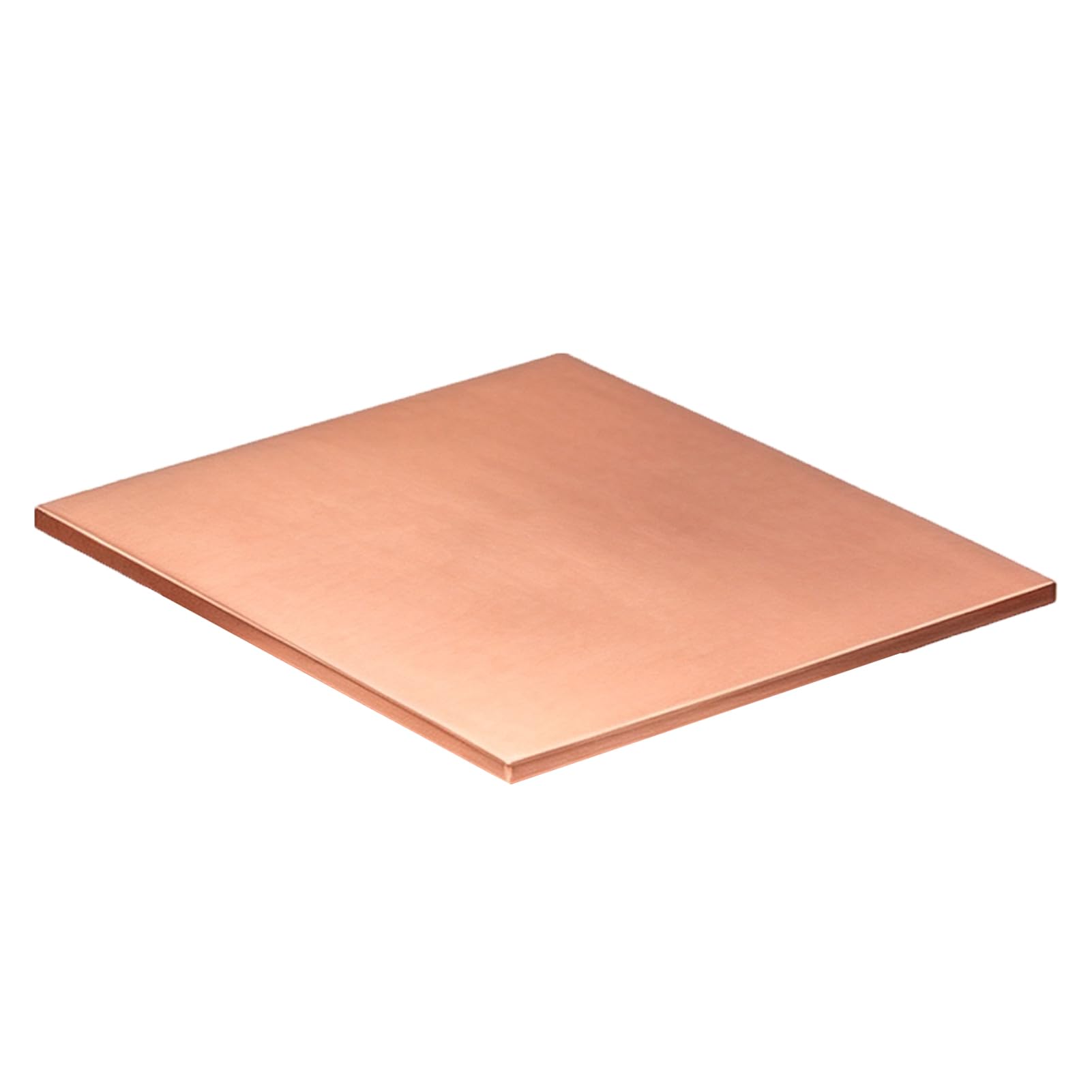 Dxcaicc Lamina di Rame Spessore 0,8mm Pannello Piatto Quadrato Scheda in Rame Puro T2 per Stampi, Raffreddamento Elettronico, Parti Metalliche E Artigianato,500x500mm | Spessore uniforme di alta qualità, liscezza in più progetti, progetti elettrici affida
