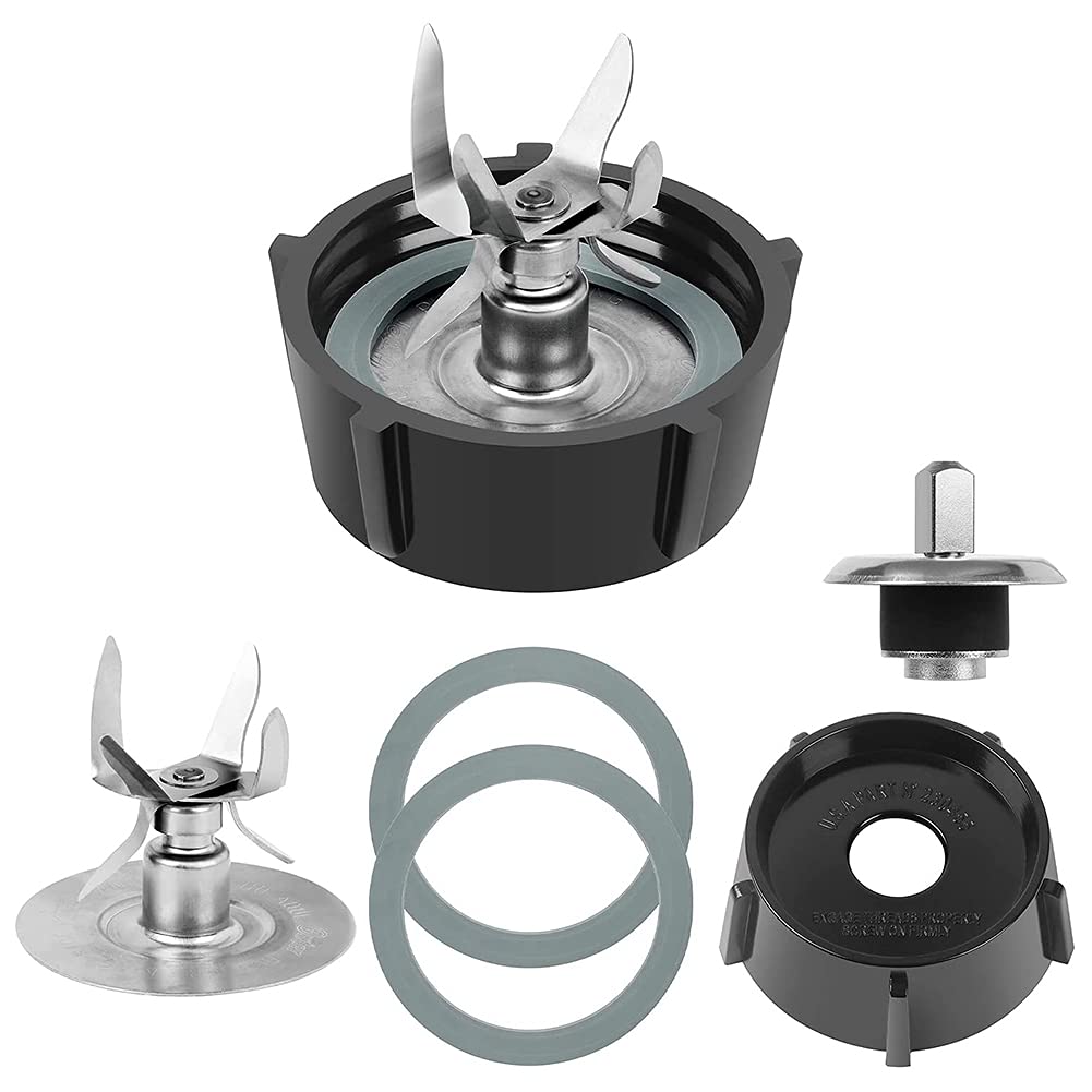 Tuidzljd 6 Point Fusion Blade 4980 & 4902 Blender Jar Bottom Replacement Parts Compatible for Osterizer Blender Blade