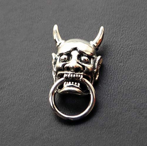 Hannya Cupronickel Wallet Chain Connector O-Ring Clasp Coppercraft Gift (31 x 17 mm)