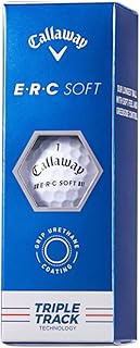 キャロウェイ（CALLAWAY） ゴルフボール ERC SOFTボール スリーブ(3個入り) （ホワイト/ＦＦ/Men's）