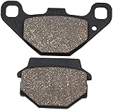MFLJU Compatible Pads de Frein Avant arrière Moto pour K & Awasaki BJ250 pour Star 19922001 KX125 KX250 1986 KXT250 pour Tecate 1985-1986. Partes de motocicleta (Couleur : 1pair)