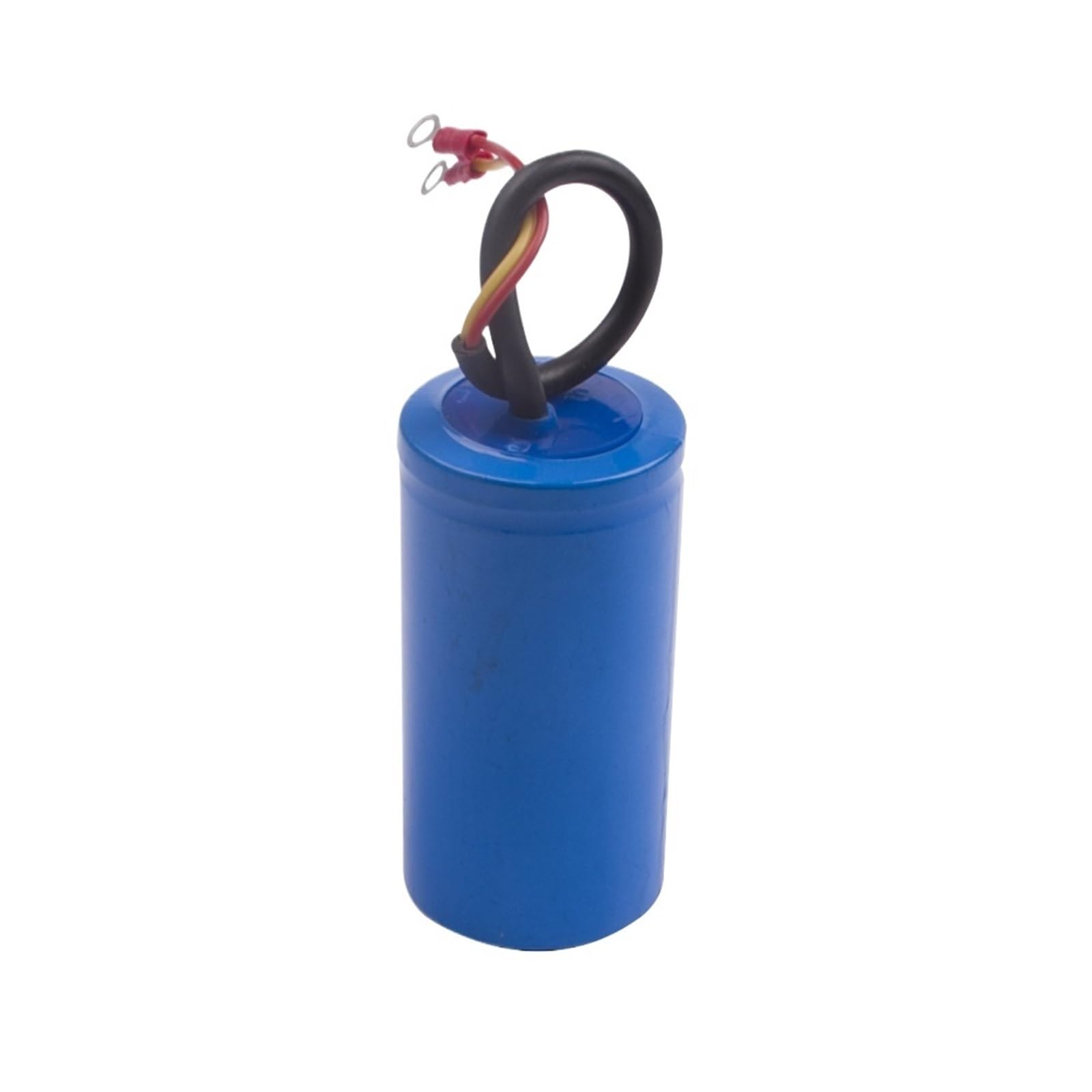 Condensador de arranque CA CD60 600uF 300 V para compresores de aire pesados para motor eléctrico amarillo rojo dos cables