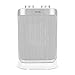 H.Koenig WARM8 - Mini Calefactor Eléctrico Cerámico, Bajo Consumo, 2 Niveles, 1500 W, Ideal Para Baño, Con Función Ventilador, Blanco