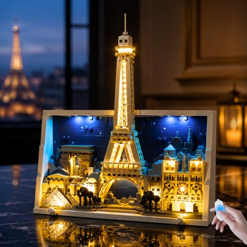 Nitemode Light Kit Compatible with Lego Architecture Paris – City