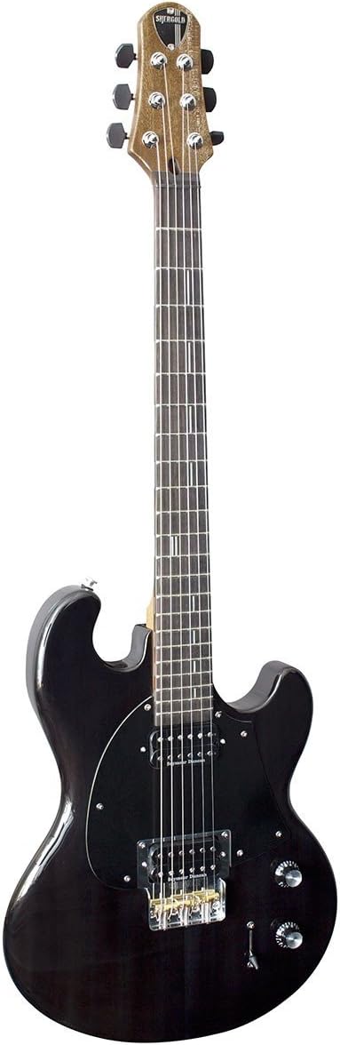 Shergold Masquerader SM04 Thru-Black Humbucker Guitar