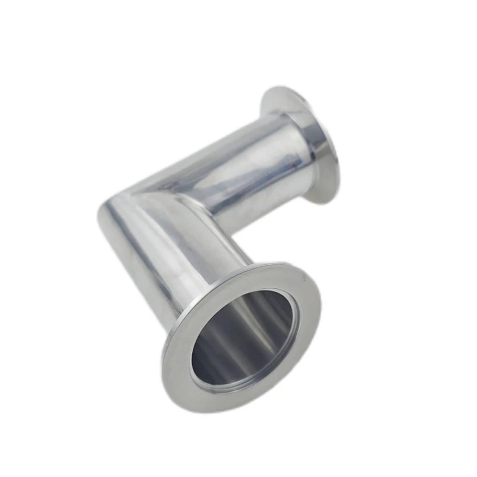 Produktbild von KF40 Vakuum-Winkelbogenrohr Aus Edelstahl 304 – Tri-Clamp-Flansch Adapter Für Hochvakuum-Systeme