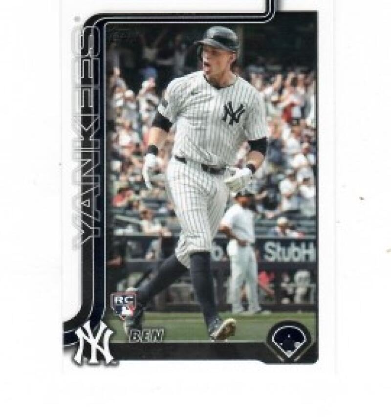 Amazon.com: 2025 Topps #337 Ben Rice RC Rookie New York Yankees