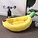 Detachable Cartoon Banana Kennel Pet Supplies Cat Kennel Teddy Bichon Pet Kennel Small and Medium-Sized Dogs Available All Year Round