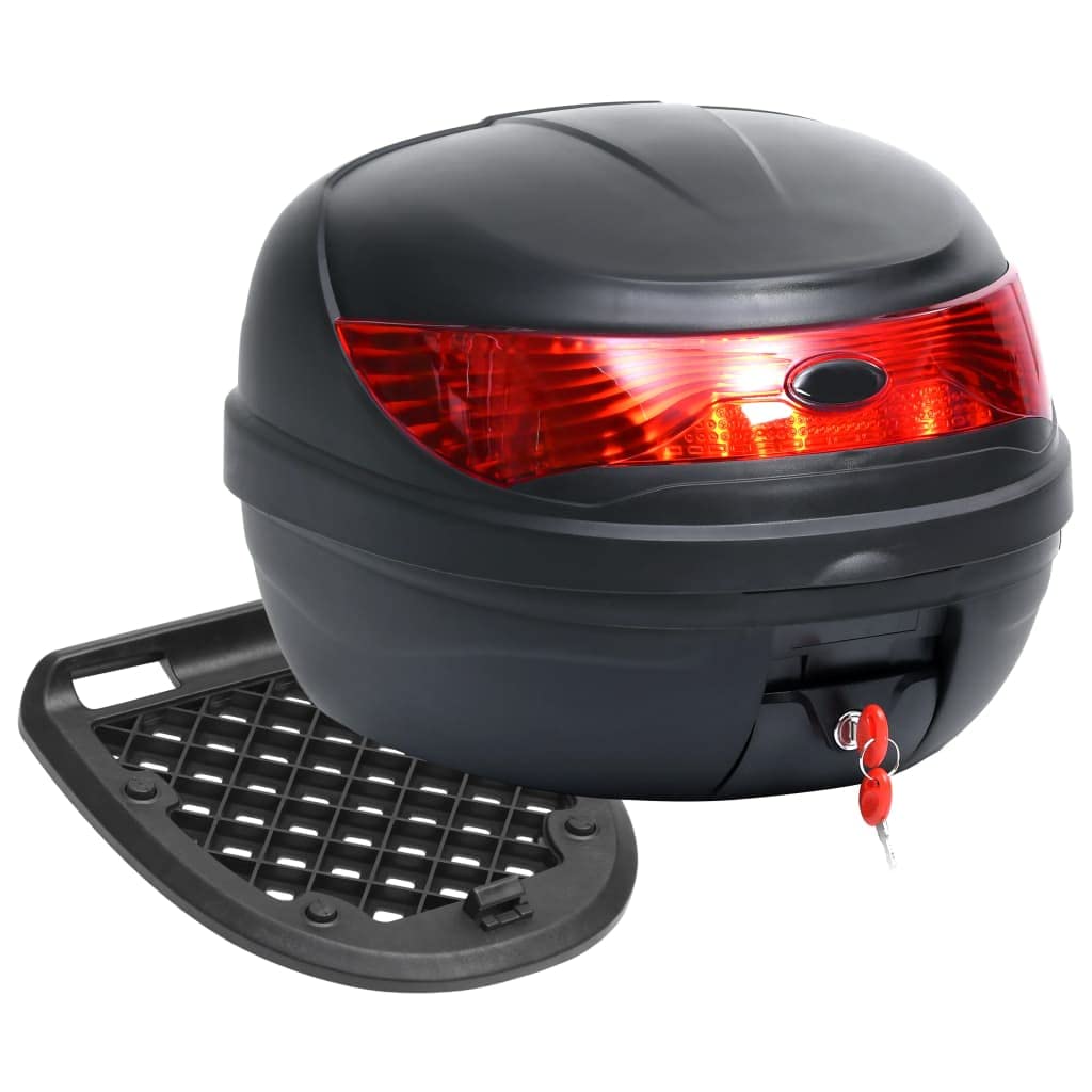 Motocyklowy pokrowiec 35 l, z polipropylenu, czarny, wodoszczelny, z odblaskiem, szybkie zapięcie, na kask i ubrania, z uchwytem, bagażem, miejscem do przechowywania na wycieczkę, podróż i