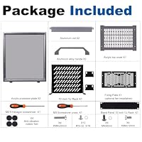 GeeekPi DeskPi RackMate T0, 4U 10 Zoll Serverschrank, 200 mm Tiefes Mini-Rack mit Regalboden & Blindplatte, für NAS, AV- & Netzwerktechnik (Silber) – Ansicht 2