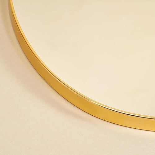 Miniatura 4 de PHOSPHOR 3 piezas de espejo dorado asimétrico irregular decorativo para habitación, hogar, baño, dormitorio, sala de estar, casa de campo,