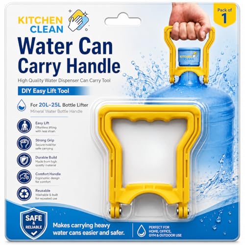Image of Kitchen Clean Water Can Carry Handle | Hiqh Quality Water Dispenser Can Carry Tool | DIY Easy Lift Tool | 20L Bottle Lifter | Mineral Water Bottle Holder (Pack of 1)