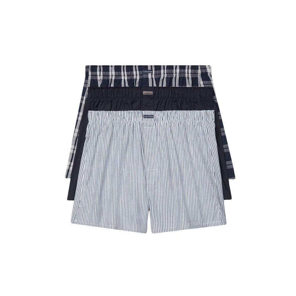 Calvin Klein Mens Cotton Classics 3-pack Boxer