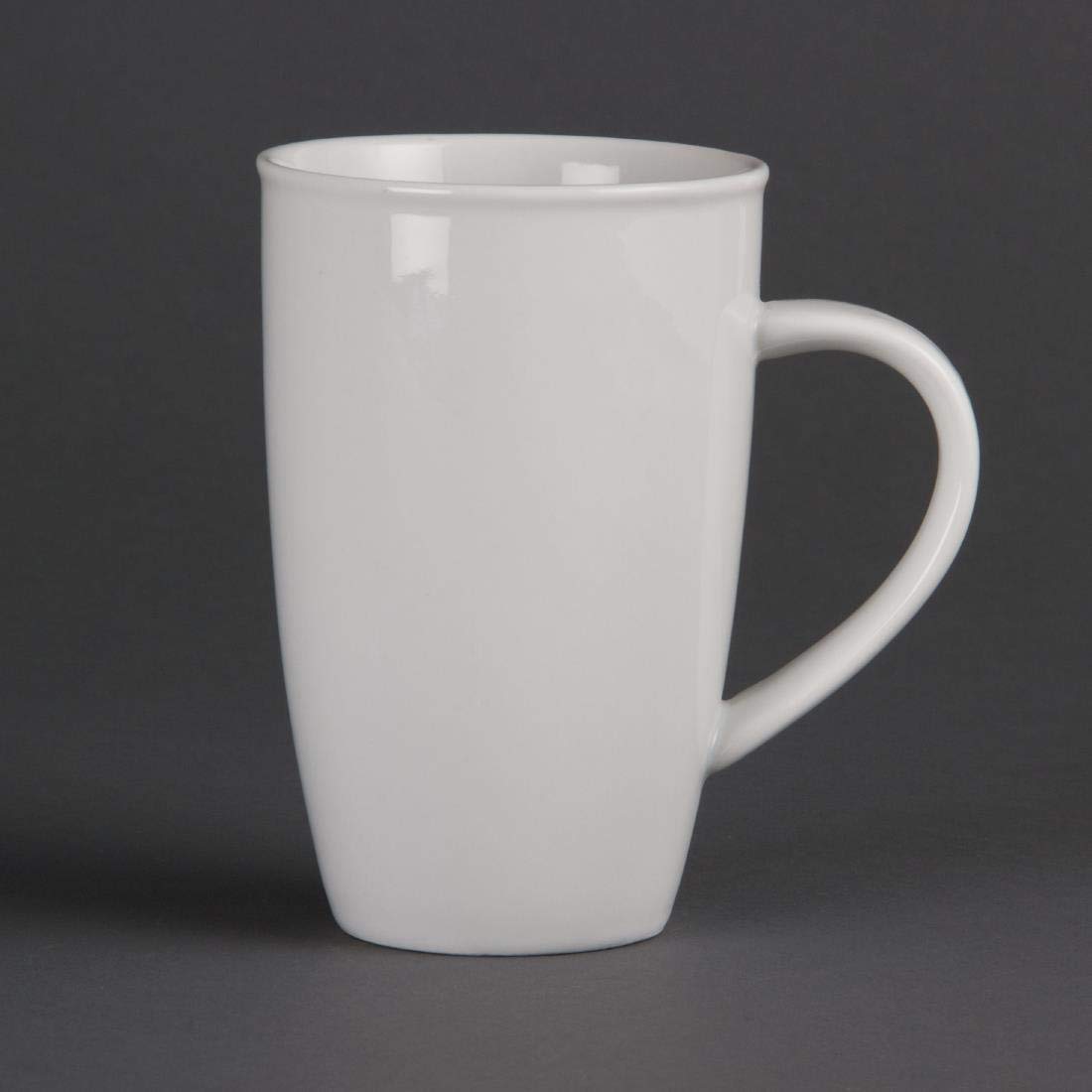 Olympia White Latte Mug 400Ml (14Oz). Box Quantity: 6.