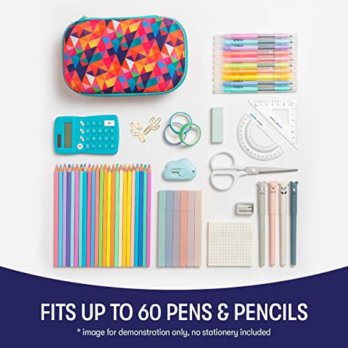 Zipit ZPP-CTP Colorful Pencil Box For Girls | Pencil Case thumb #3