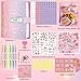 NLDOHUTO DIY Journal Kit for Girls,Diary for Girls with Lock,DIY Journal Set for Tween & Teen Girls, Stationery Set, Diary Supplies Set, Journaling Art Crafts Kit, Ideal Gifts for Girl