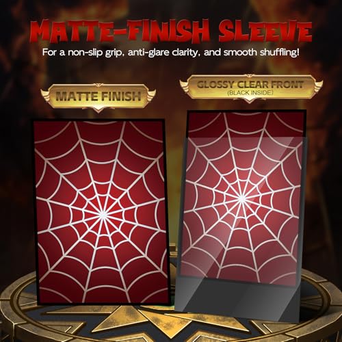 Sleeves Magic The Gathering protègent vos cartes EDH Commander de l'usure - 3