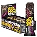 Produktbild Protein Riegel Vegan DOUBLE CHOCOLATE BROWNIE 12x veePRO CRISP Protein Bar - unglaublich lecker & cremig - 29% Protein pro Riegel - High Fiber, Low Sugar (zuckerarm), 100% sojafrei & glutenfrei 12x68g