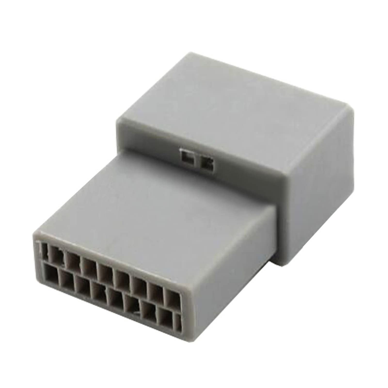 Conector de automóvil con Fila de 16 Clavijas Conector de automóvil Impermeable Rectangular con Terminal Dj7165c-1-10/21 16p (Color : DJ7165C-1-11, Size : 10 Sets)
